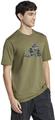ADIDAS Herren Shirt Codes Camo Graphic S in Braun