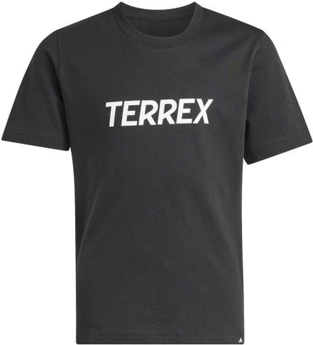 ADIDAS Kinder Shirt Terrex Kids Multi Logo 152 in Grau