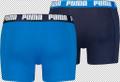 PUMA Herren Retropants Basic Boxer 2P 2er Pack True Blue