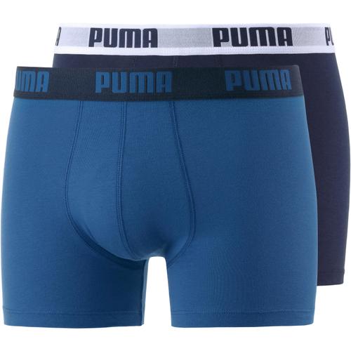 PUMA Herren Retropants Basic Boxer 2P 2er Pack True Blue