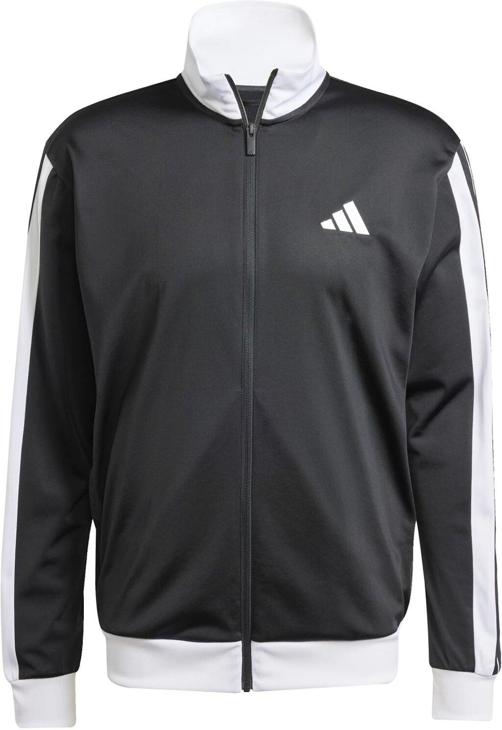 ADIDAS Herren Jacke 3-Streifen Tricot Regular Fit Colorblock 3XL in Grau