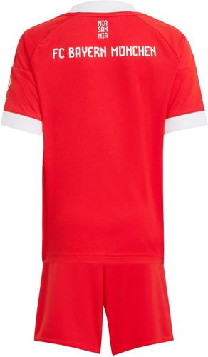 ADIDAS Kinder Fananzug FC Bayern München 25/26 Mini-Heim 110 in Pink