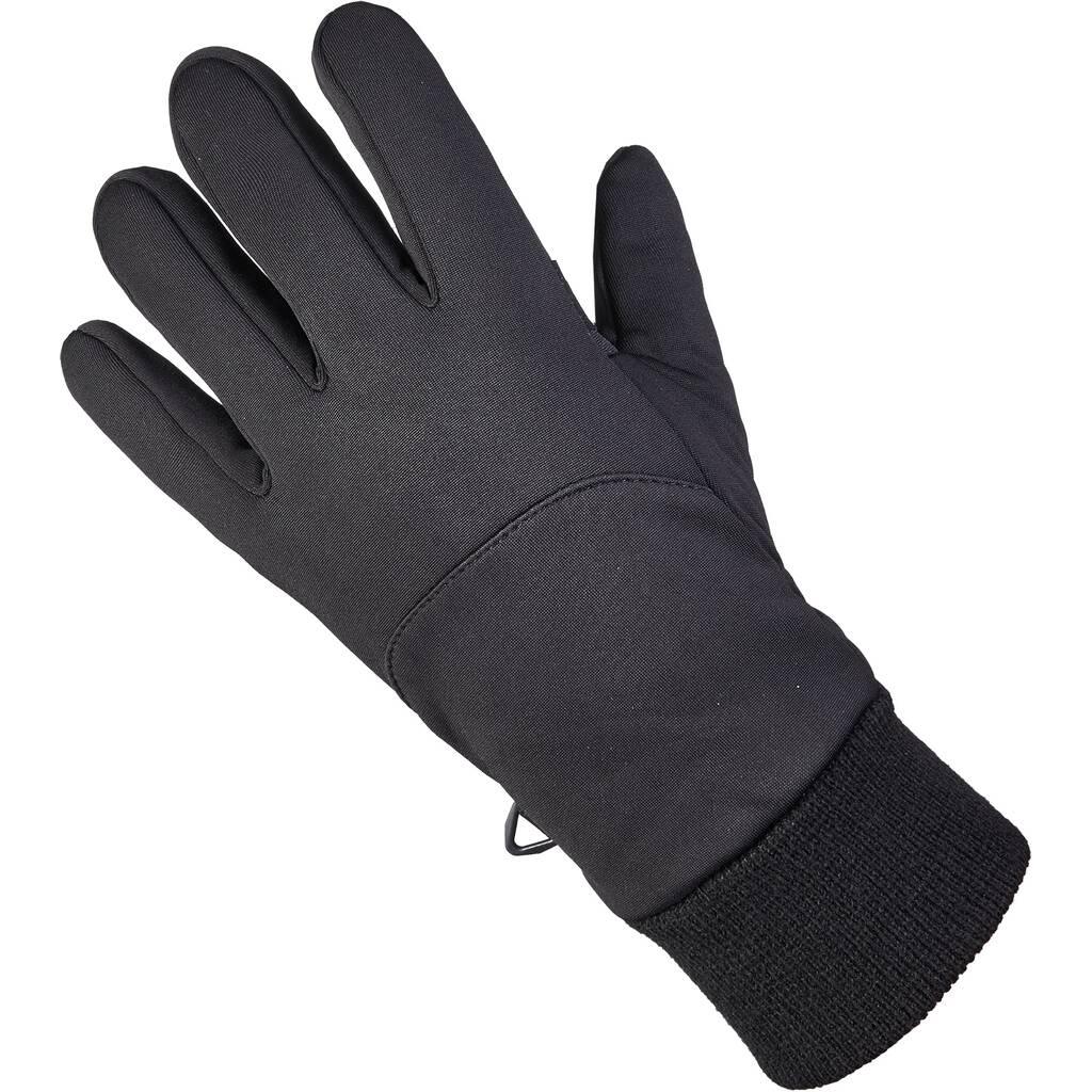 ARECO Softshellhandschuh Microfleece Touch 5 in Schwarz