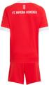 ADIDAS Kinder Fananzug FC Bayern München 25/26 Mini-Heim 110 in Pink