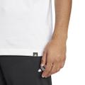 ADIDAS Herren Shirt Lounge Slides Graphic Pocket S in Weiß
