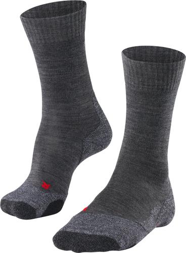 FALKE TK2 Damen Socken 35-36 in Grau