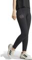 ADIDAS Damen Tight Signature Graphic Print High-Waisted XS in Schwarz