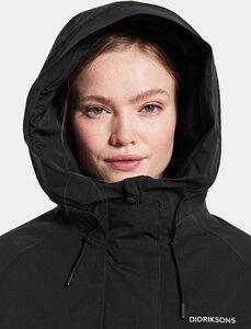 DIDRIKSONS Damen Mantel ALICIA WNS PARKA L 2 36 in Schwarz