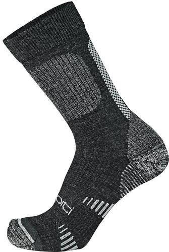 WAPITI Herren Socken Wandersocken S06 Merino Tech 36-38 in Schwarz