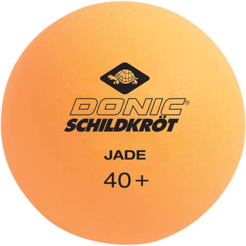 Donic-Schildkröt Tischtennisball Jade, Poly 40+ Qualität, 6 Stk. im Blister, orange - in Orange