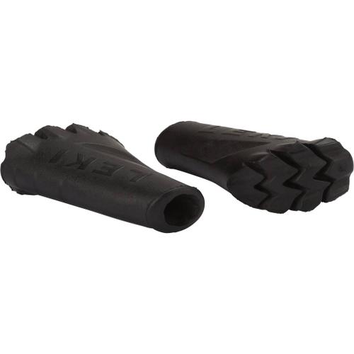 LEKI Nordic Walkingstöcke Nordic-Walking-Stock Gummipuffer - in Schwarz