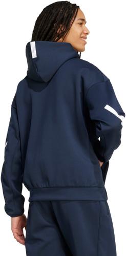 ADIDAS Herren Kapuzensweat New adidas Z.N.E. Zip XXL in Blau