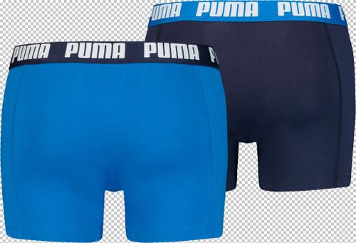 PUMA Herren Retropants Basic Boxer 2P 2er Pack True Blue