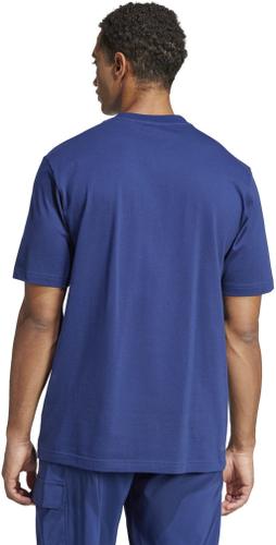 ADIDAS Herren Shirt Essentials Linear Single Jersey L in Blau
