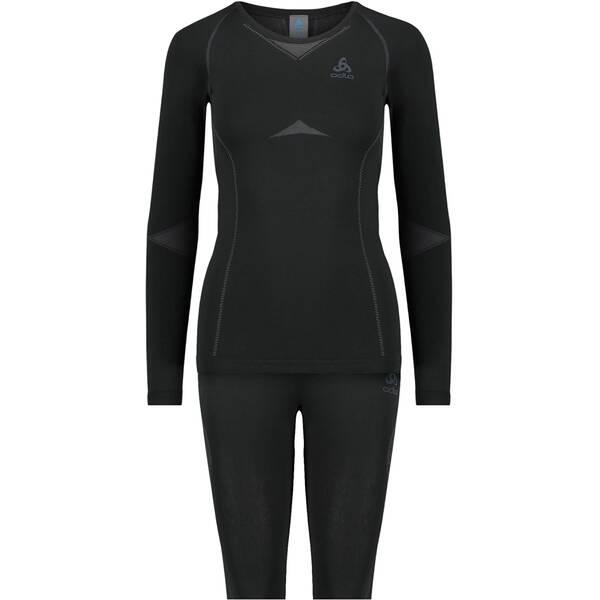 ODLO Damen Set Set long FUNDAMENTALS PERFORMANCE WARM XS in Schwarz