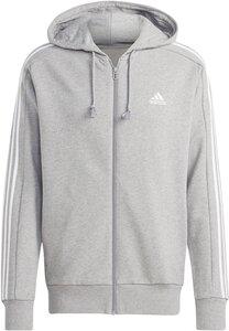 ADIDAS Herren Kapuzensweat M 3S FT FZ HD S in Grau