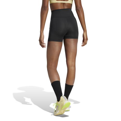 ADIDAS Damen Tight Optime 3-Streifen kurze (Länge 5 Zoll)