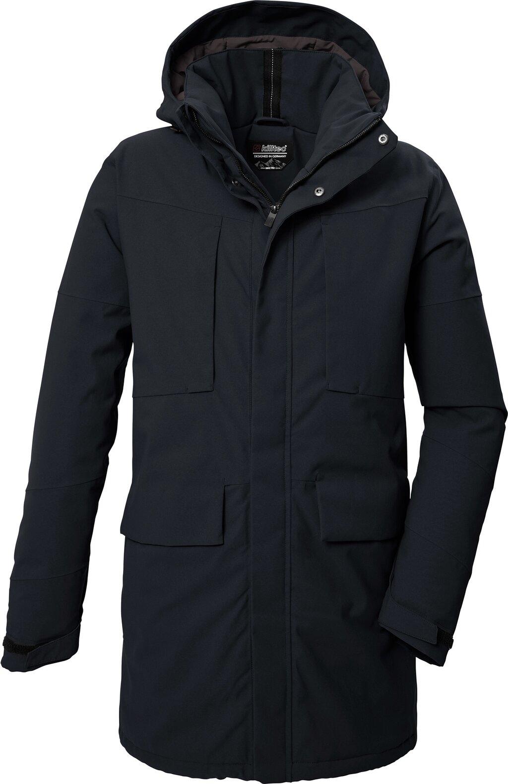 KILLTEC Herren Mantel KOW 80 MN PRK S in Schwarz