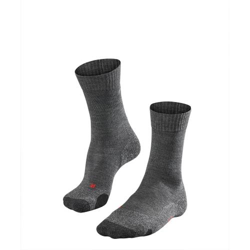FALKE Herren Wandersocken TK2 Asphaltgrau
