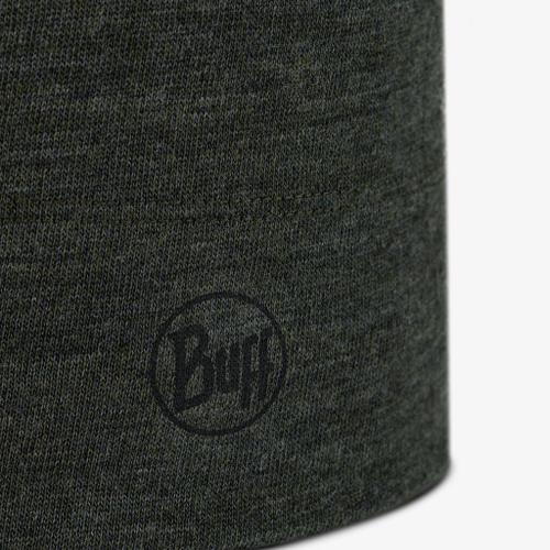 BUFF Herren MIDWEIGHT MERINO WOOL Mütze SOLID BLACK - in Grün