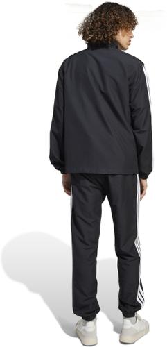 ADIDAS Herren Sportanzug Sportswear Basic 3-Streifen Woven L in Schwarz