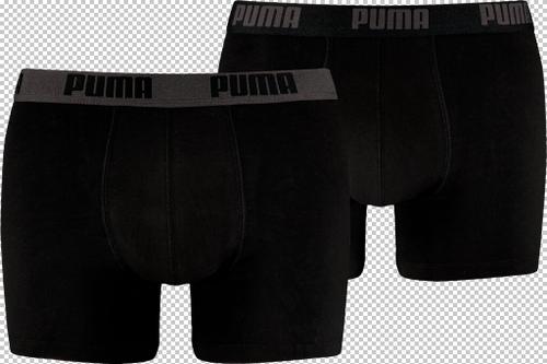 PUMA Herren Retropants Basic Boxer 2er Pack XXL in Schwarz