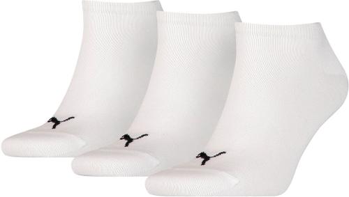 PUMA Herren Socken UNISEX SNEAKER PLAIN 3P White