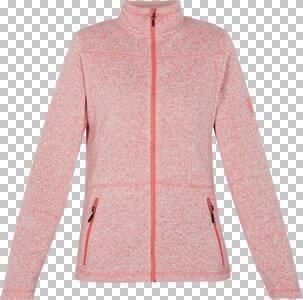 McKINLEY Damen Fleece-Jacke Rubin III 40 in Rot