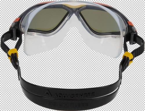 AQUASPHERE Herren Brille VISTA L in Grau
