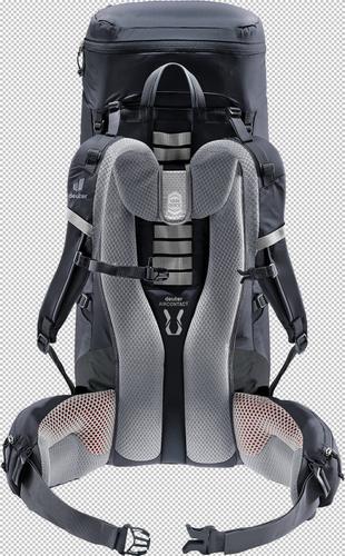 DEUTER Rucksack Aircontact Lite 40 + 10 OneSize in Schwarz