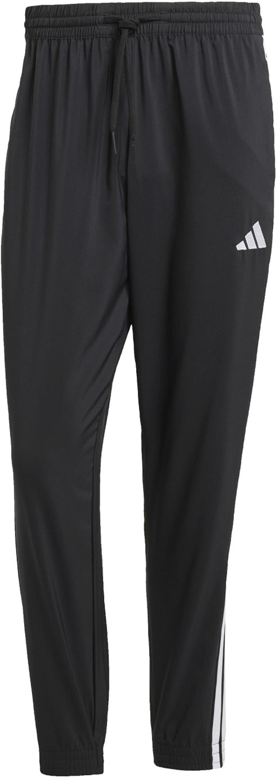 ADIDAS Herren Sporthose Essentials 3-Streifen Woven L in Schwarz