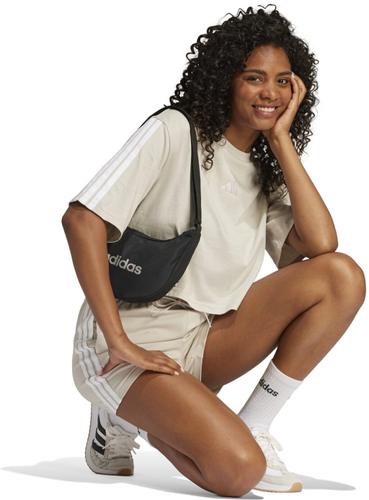 ADIDAS Damen Shorts Essentials 3-Streifen Cotton XS in Grau