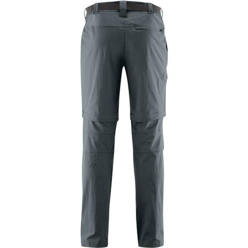 MAIER SPORTS Herren Hose Tajo 2 He-Zip Off Hose el. (kurz) 26 in Grau