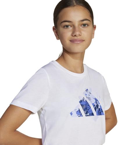 ADIDAS Kinder Shirt Flower Print Training Graphic Kids