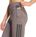 ADIDAS Damen Tight Optime Workout 3-Streifen 7/8 XS in Braun
