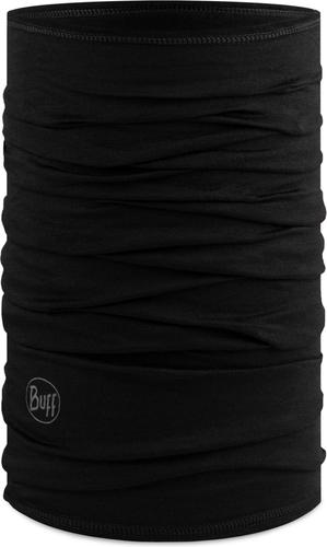 BUFF Herren Schal LIGHTWEIGHT MERINO WOOL SOLID One Size in Schwarz