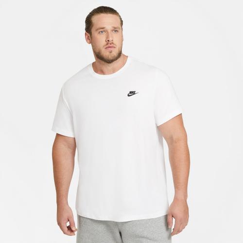 NIKE M NSW CLUB TEE WHITE/BLACK