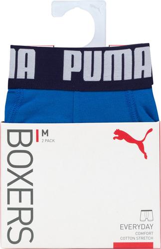 PUMA Herren Retropants Basic Boxer 2P 2er Pack True Blue