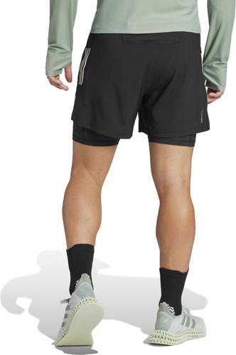 ADIDAS Herren Shorts Own the Run CLIMACOOL 2-in-1 XXL in Schwarz