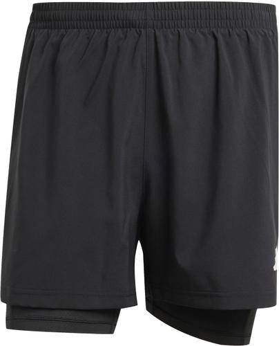 ADIDAS Herren Shorts Own the Run CLIMACOOL 2-in-1 XXL in Schwarz