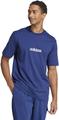 ADIDAS Herren Shirt Essentials Linear Single Jersey L in Blau