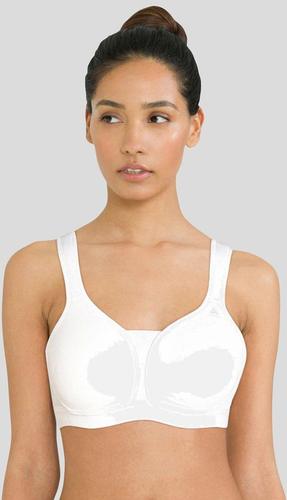 ODLO Damen Sport-BH High Padded Sports Bra Weiß
