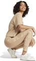 ADIDAS Damen Tight RC Essentials Seasonal Animal-Print L in Braun
