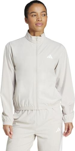 ADIDAS Damen Unterjacke Train Essentials 3-Streifen Woven Warm-Up XS in Grau