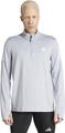 ADIDAS Herren Rollkragen Own the Run Half-Zip L in Silber