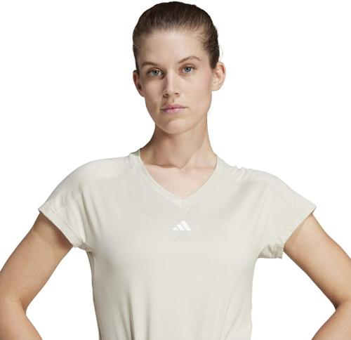 ADIDAS Damen Shirt AEROREADY Train Essentials Minimal Branding V-Neck