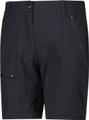 CMP Damen Keilhose WOMAN ZIP OFF PANT 46 in Schwarz