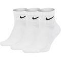 NIKE Herren U NK EVERYDAY CUSH QTR 3PR WHITE/BLACK