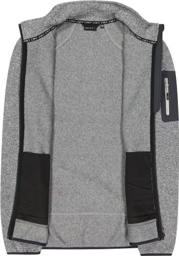 CMP Herren Unterjacke Herren Fleecejacke 58 in Weiß