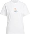 ADIDAS Damen Shirt Seasonal Essentials Cupcake Graphic M in Weiß